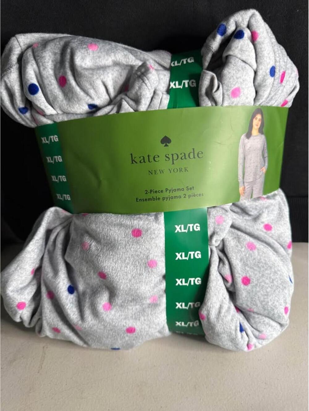 Kate Spade XL polka dot pajama set